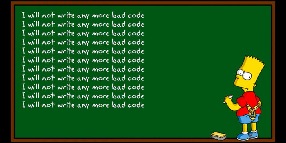 No Bad Code for website speed