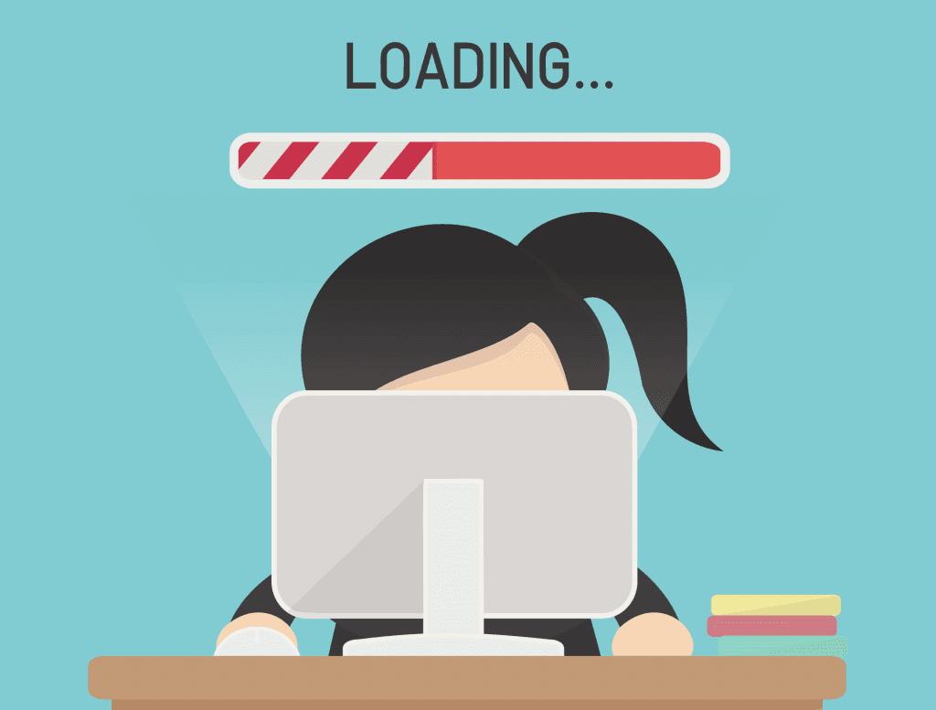 slow server response time reducing website speed